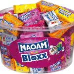 Haribo Maoam Bloxx Barattolo, Caramelle Toffee, Gusto Frutta E Cola - 1100 gr