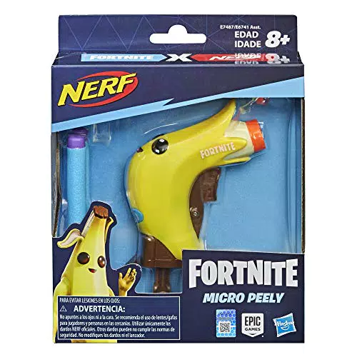 Hasbro Nerf Microshots Fortnite Micro Peely