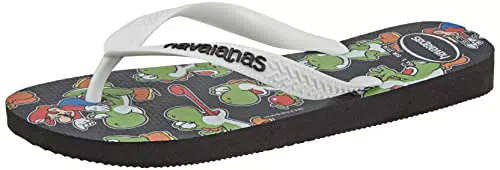 Havaianas Mario Bros, Infradito Unisex - Adulto, Nero