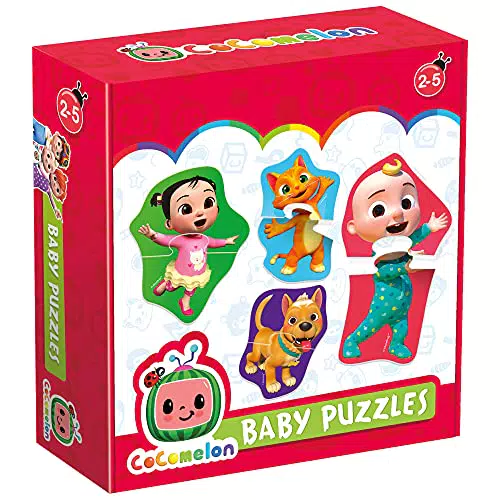 Headu Cocomelon Baby Puzzles, 16 grandi puzzle a 2 pezzi