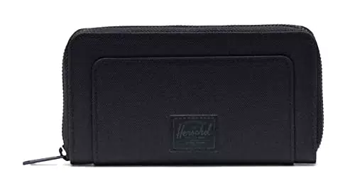 HERSCHEL 10769-00535 THOMAS RFID BLACK/BLACK Unisex Adulto Portafoglio Taglia Unica