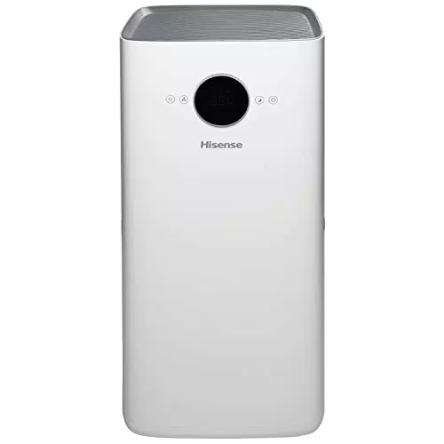 Hisense AP220H Purificatore d'aria, rimozione polline polveri e peli animali, Classe A, filtro ai carboni attivi