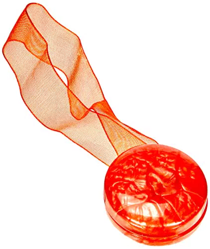 Home Collection MAB118 Calamita Bottone, Resina, Arancio