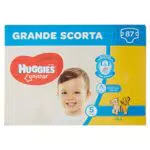Huggies Unistar Pannolini, Taglia 5, Confezione da 87 Pannolini
