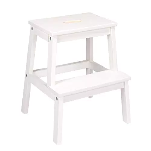 Ikea Bekväm Sgabello in Legno massello