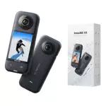 insta360 X3 - Action Cam 360 impermeabile con sensore da 1/2