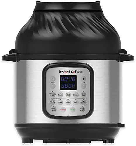 Instant Pot Duo Crisp + Hot Air Fryer 11-in-1 Multi-Cooker elettrico