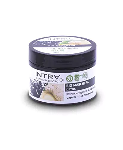 Intra Carbone & Zenzero Bio Maschera Detox Capelli
