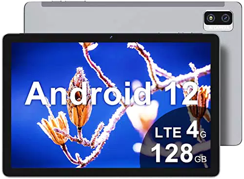 jumper Tablet Android 12, 6GB DDR4 128GB ROM, 10.1 Pollici Tablet