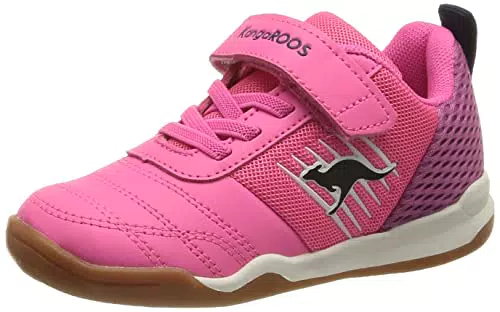 KangaROOS Super Court EV, Scarpe da Ginnastica, Rosa Fluo Fucsia