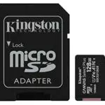 Kingston Canvas Select Plus SDCS2/128GB Scheda microSD Classe 10 con Adattatore SD Incluso