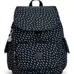 Kipling CITY PACK S, Zaino, Donna, fantasia a pois neri/bianchi