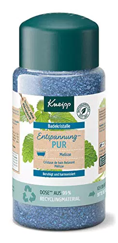 Kneipp Cristalli da bagno relax con olio essenziale di melissa indiana 600 g