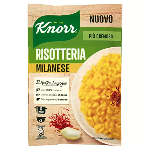 Knorr Risotto alla Milanese, Risotto Pronto con Ingredienti Naturali