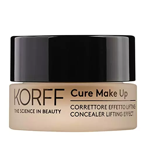 Korff Correttore Cremoso Effetto Lifting, Coprenza Media con Acido Ialuronico e Vitamina E