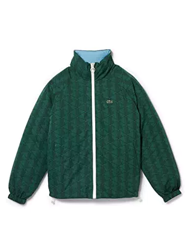 Lacoste BH0399 Parka & Giubbotti, Green/Sinople, XS Unisex-Adulto