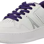 Lacoste L005 222 1 SFA, Scarpe da Ginnastica Donna, Wht/Purp
