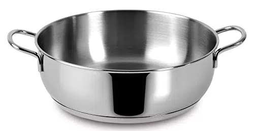 Lagostina Every Casseruola Semifonda Ø 24 cm in Acciaio Inox 18/10 con Fondo Lagoseal Plus