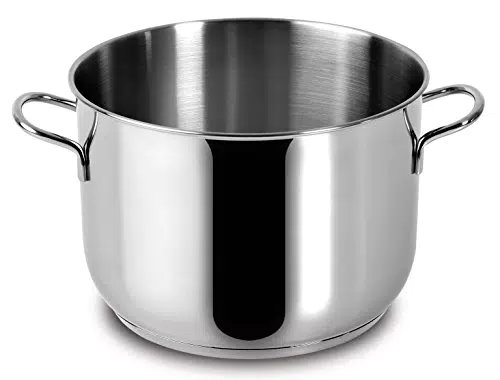 Lagostina Every Pentola Ø 24 cm in Acciaio Inox 18/10 con Fondo Lagoseal Plus