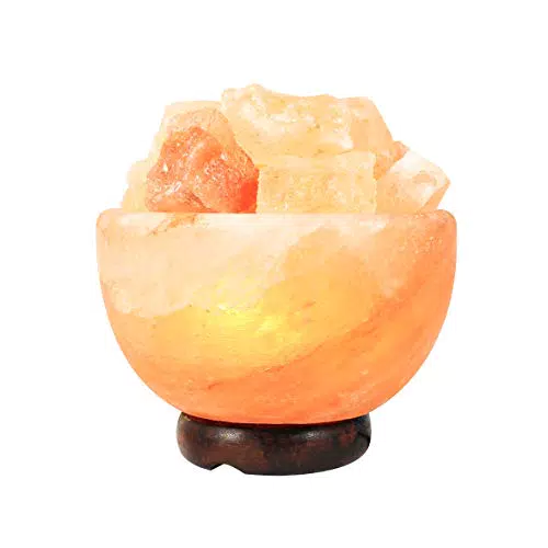 Remina - Lampada di Sale Himalayano Naturale 100%
