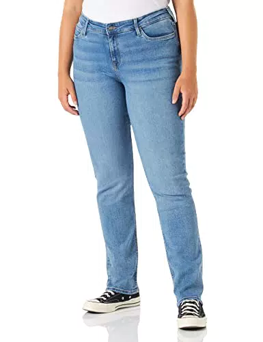 Lee Marion Straight_1 Jeans, Partly Cloudy, 40 IT () Donna