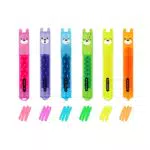 Legami - Set di 6 Mini Evidenziatori, Teddy's Mood