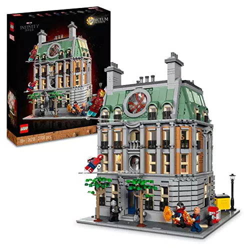 LEGO 76218 Marvel Sanctum Sanctorum, Modellino da Costruire Modulare a 3 piani