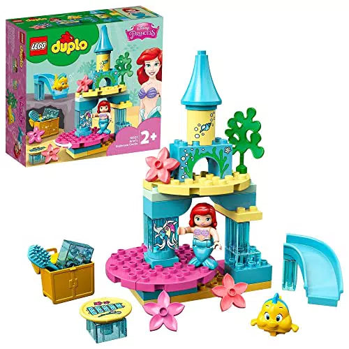 LEGO Duplo Princess Il Castello Sottomarino di Ariel con Bambola della Sirenetta