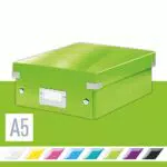 Leitz - Click & Store Scatola Organizer Piccola, per Archivio e Organizzazione di Cavi e Cancelleria