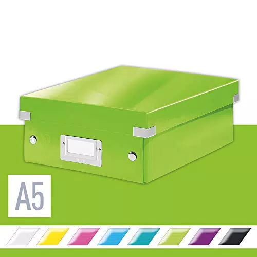 Leitz - Click & Store Scatola Organizer Piccola, per Archivio e Organizzazione di Cavi e Cancelleria