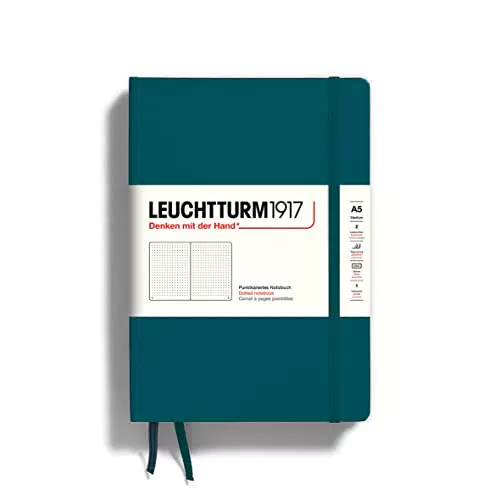 LEUCHTTURM1917 359696 - Taccuino medio dotted, copertina rigida