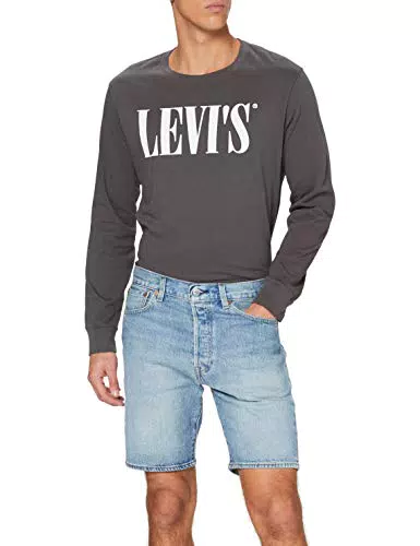 Levi's 501 Hemmed Short, Pantaloncini Uomo, Island Stream Short