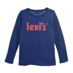 Levi's Kids  LS POSTER LOGO TOP, Bambine e Ragazze