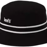 Levi's Cappello da pescatore a falda larga, nero