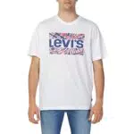 Levi's Ss Relaxed Fit Tee Tiedye Sw White Gra, T-shirt Uomo
