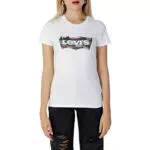 Levi's maglietta a mica corta, T-shirt Donna