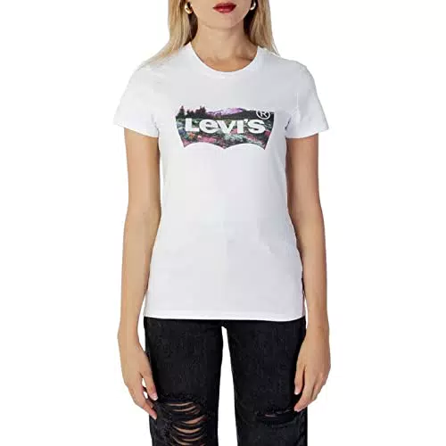 Levi's maglietta a mica corta, T-shirt Donna