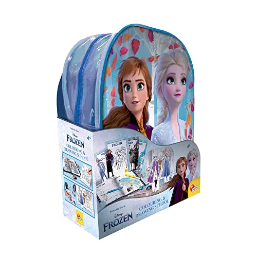 Lisciani - Frozen Coloring e Drawing School, Zainetto