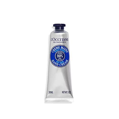 L'OCCITANE - Crema Mani Nutriente Al Burro Di Karitè biologico per pelli secche e molto secche, 30ml