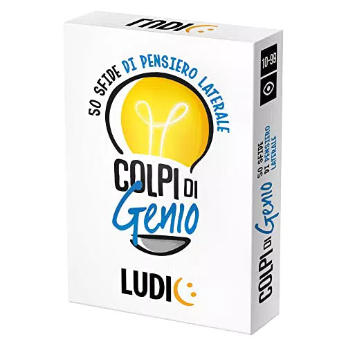 Ludic - Colpi di Genio - Gioco Formato Viaggio per tutta la Famiglia