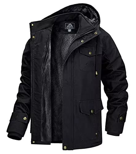 MAGCOMSEN Cappotto invernale da uomo in pile