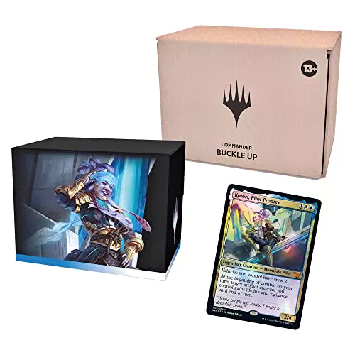 Magic The Gathering-D02540000 Mazzo Commander, Colore Blu-Bianco