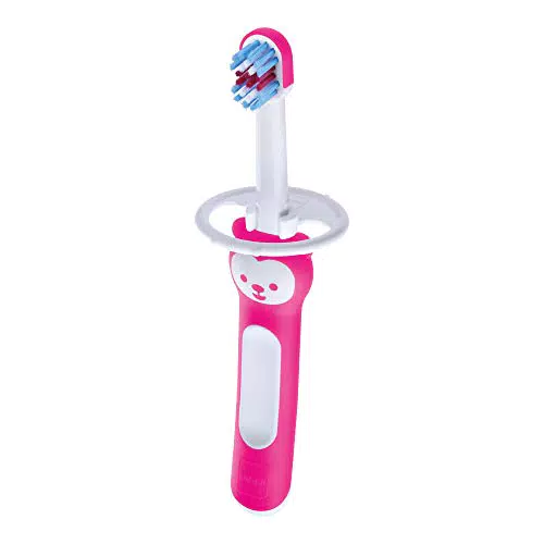 Mam Baby’S Brush Spazzolino da Denti con Anello di Sicurezza