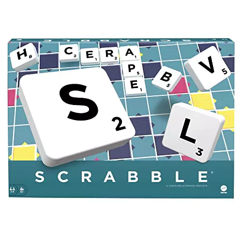 Scrabble - Versione Italiana, gioco da tavolo delle Parole Crociate