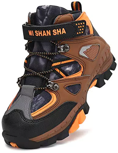 Mishansha Scarpe da Trekking Invernali Arancione Gr.24