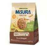 Misura Biscotti Integrali Fibrextra, 100% Farina Integrale