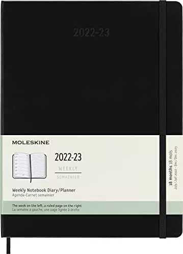 Moleskine - Agenda Settimanale 18-Mesi, Agenda Settimanale 2022/2023