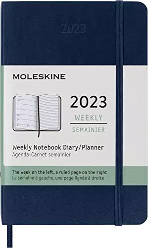 Moleskine Agenda Settimanale 2023, Agenda 12-Mesi