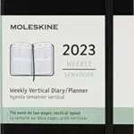Moleskine Agenda Settimanale 2023, Agenda Settimanale 12-Mesi con Layout Verticale
