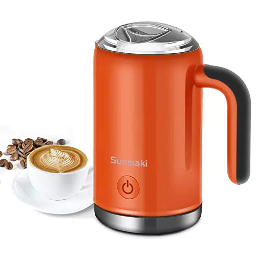 Montalatte Elettrico 4 in 1 Schiumatore con Spegnimento Automatico in Acciaio Inox